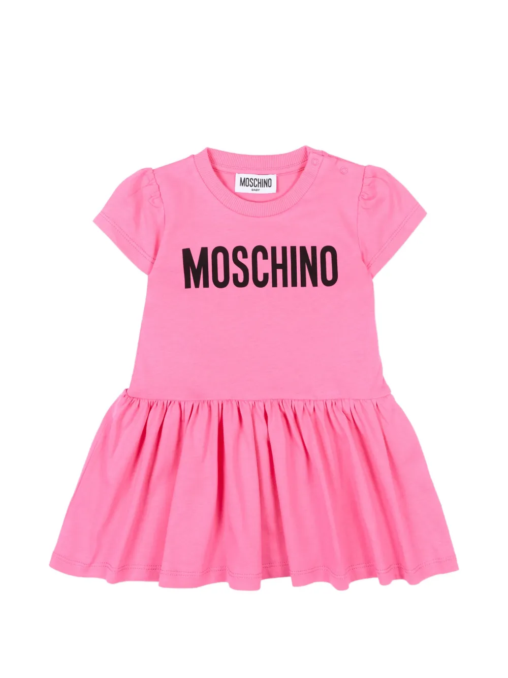 Moschino Kids short-sleeve dress - Rosa