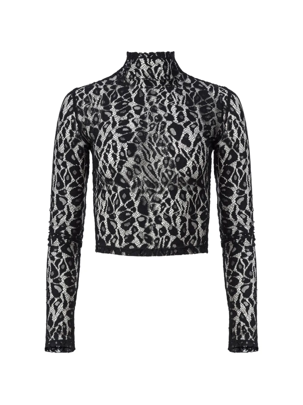 Mia Peculiar animal-print top - Schwarz