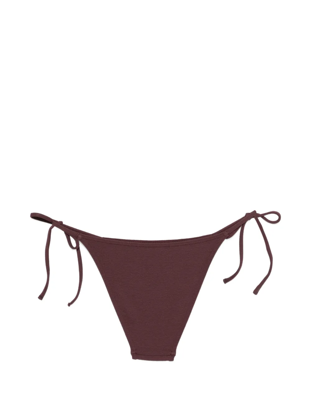  Matteau Crinkle-textured Bikini Bottoms - Brown 