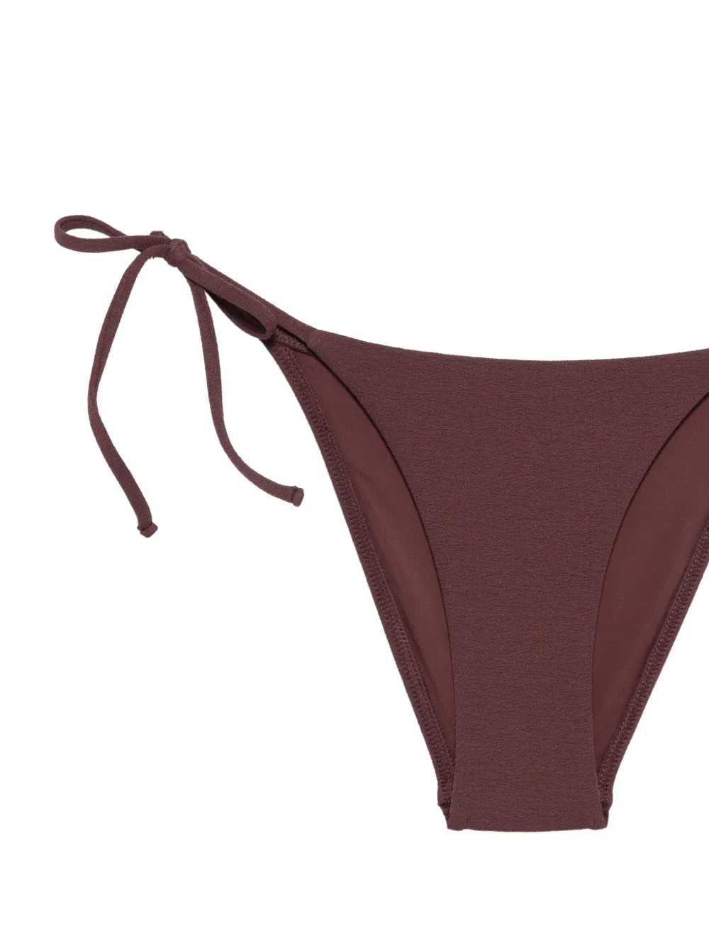  Matteau Crinkle-textured Bikini Bottoms - Brown 