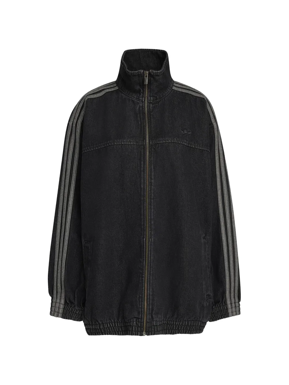 adidas Firebird Adilenium striped zip jacket - Nero