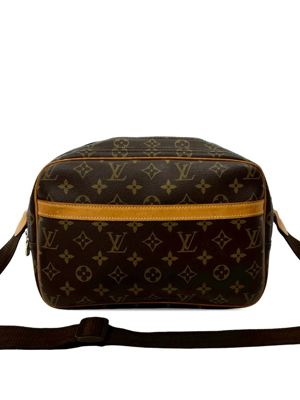 Louis Vuitton Pre-Owned 2003 Monogram Reporter PM crossbody bag - Marrone