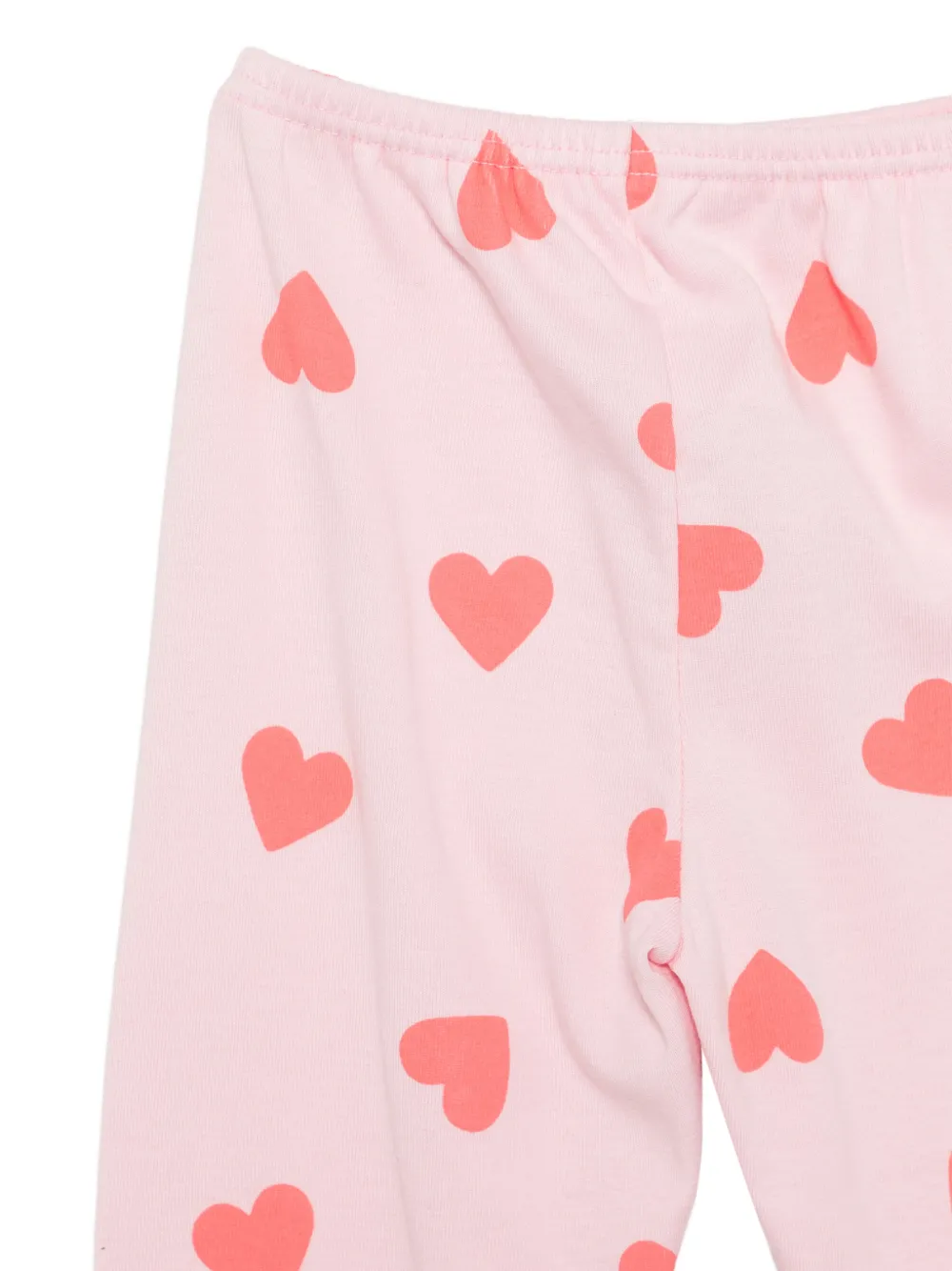  Petit Bateau Heart-print Pajamas - Pink 
