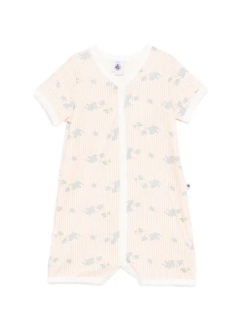 Petit Bateau striped romper