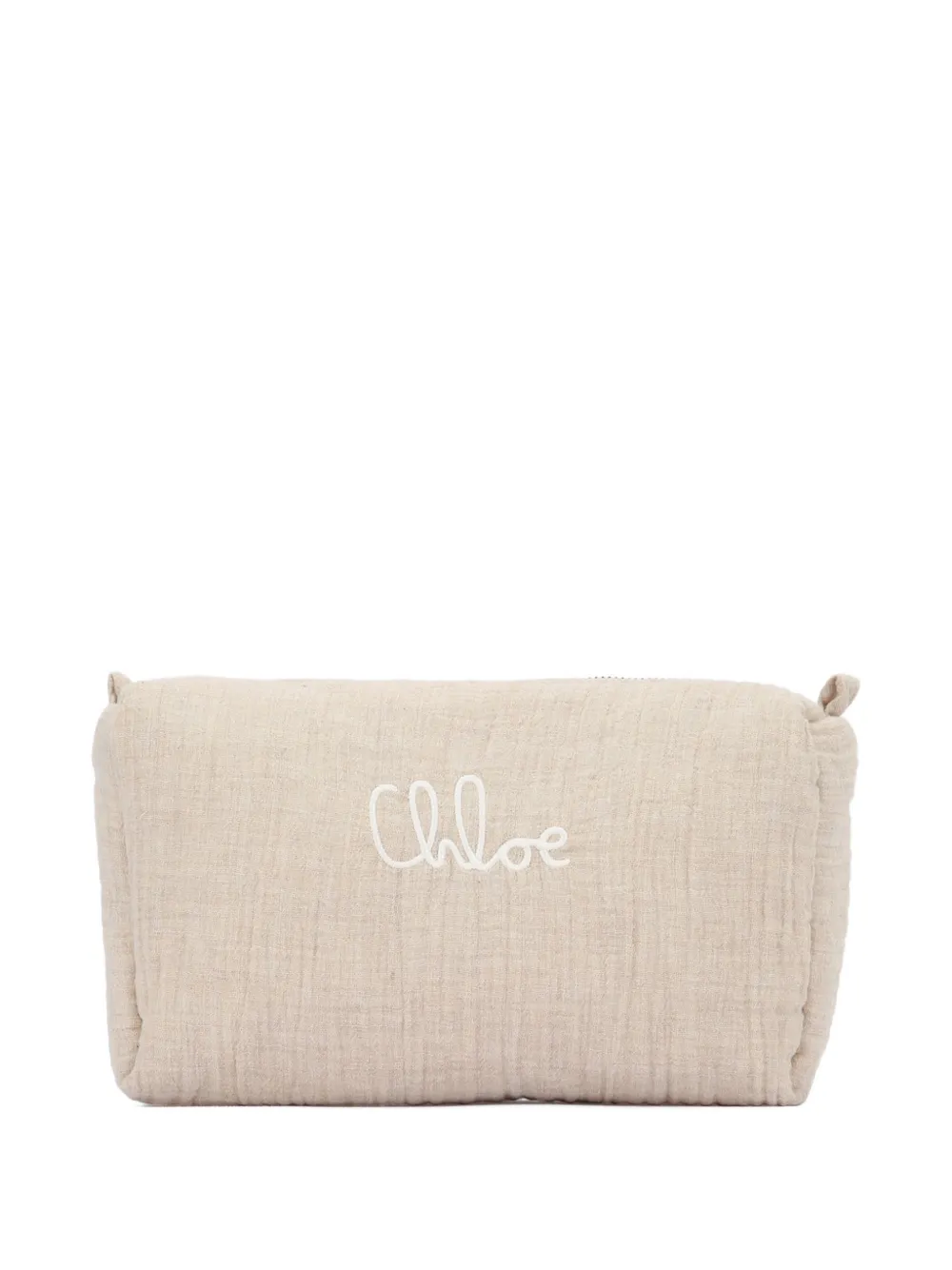 Chloé Kids Set di 3 coperte con logo - Toni neutri