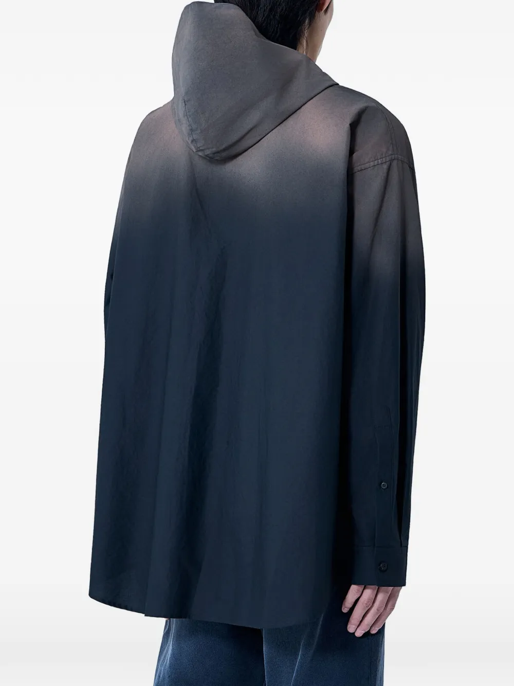 Balenciaga Overhemd met capuchon Zwart
