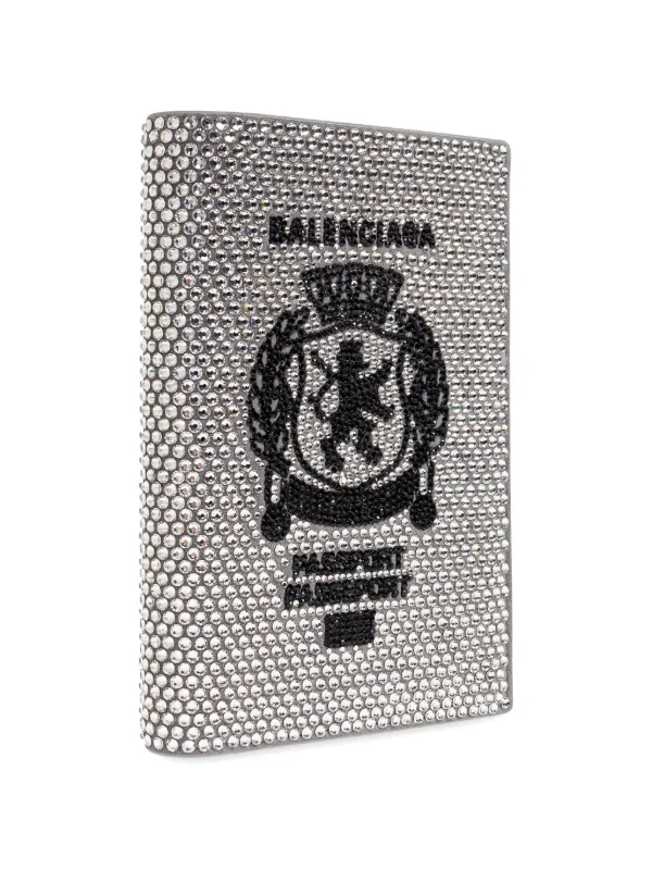 し*ん様 BALENCIAGA パスポートケース パスポート Balenciaga パスポートケース | シルバートーン | FARFETCH JP