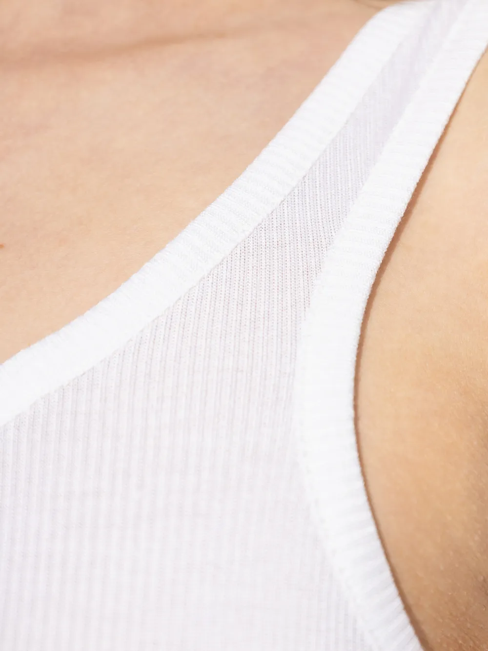 TOM FORD Asymmetrische top Wit