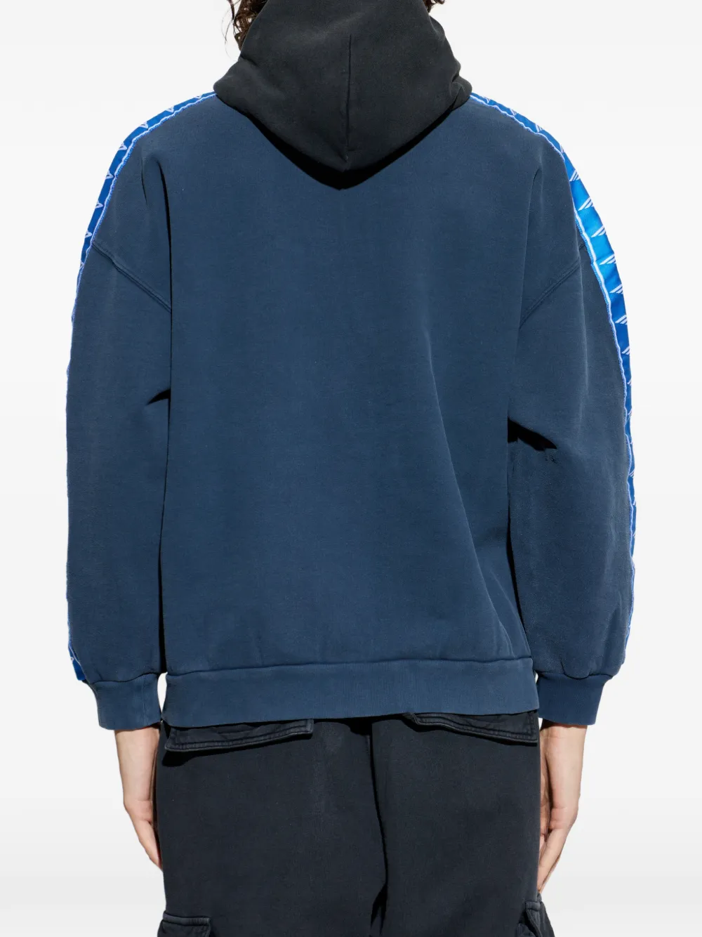 Balenciaga Hoodie met rits Blauw
