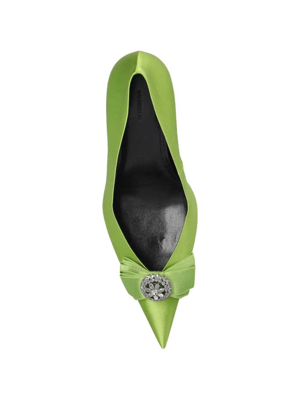 Balenciaga Avenue pumps verfraaid met strik Groen