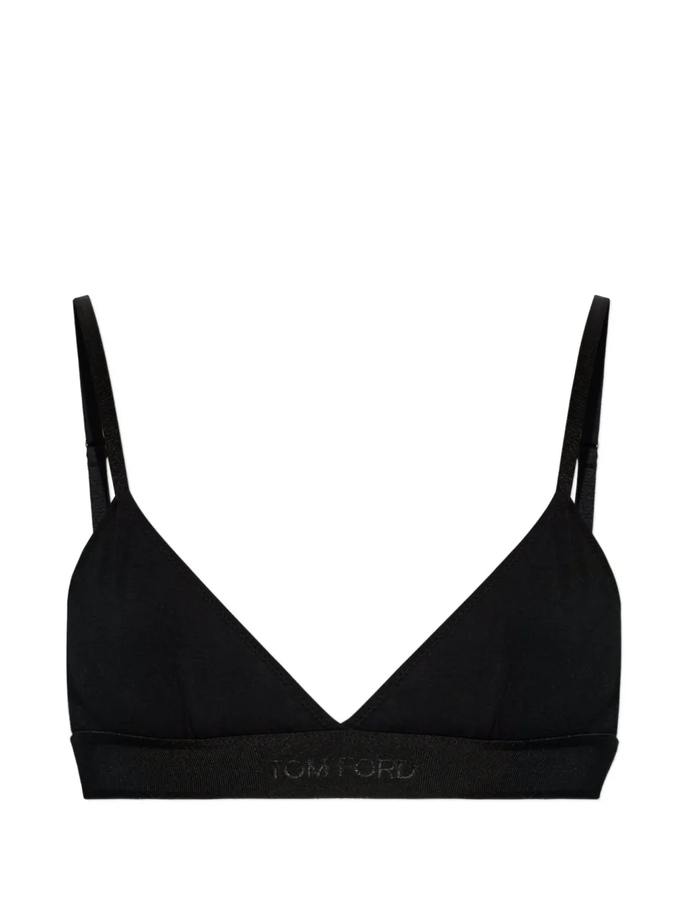 TOM FORD logo-band bra - Nero