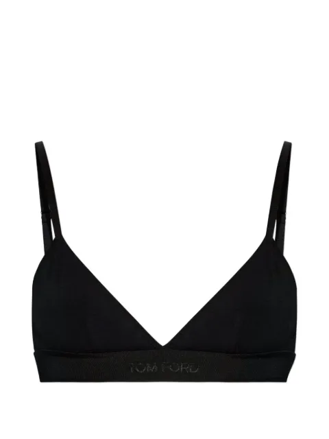 TOM FORD logo-band bra