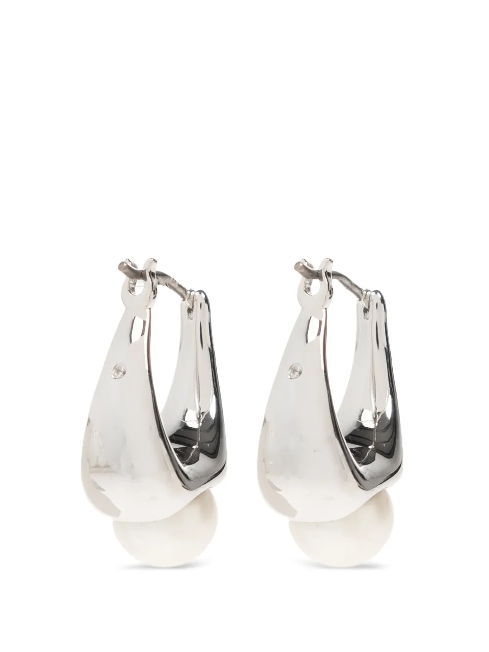 Kate Spade faux-pearl drop earrings - Argento