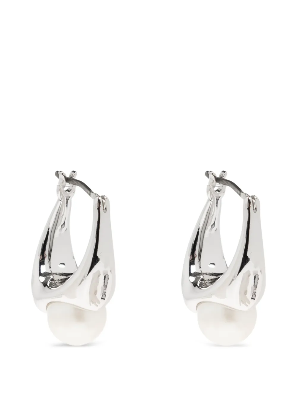  Kate Spade Faux-pearl Drop Earrings - Silver 