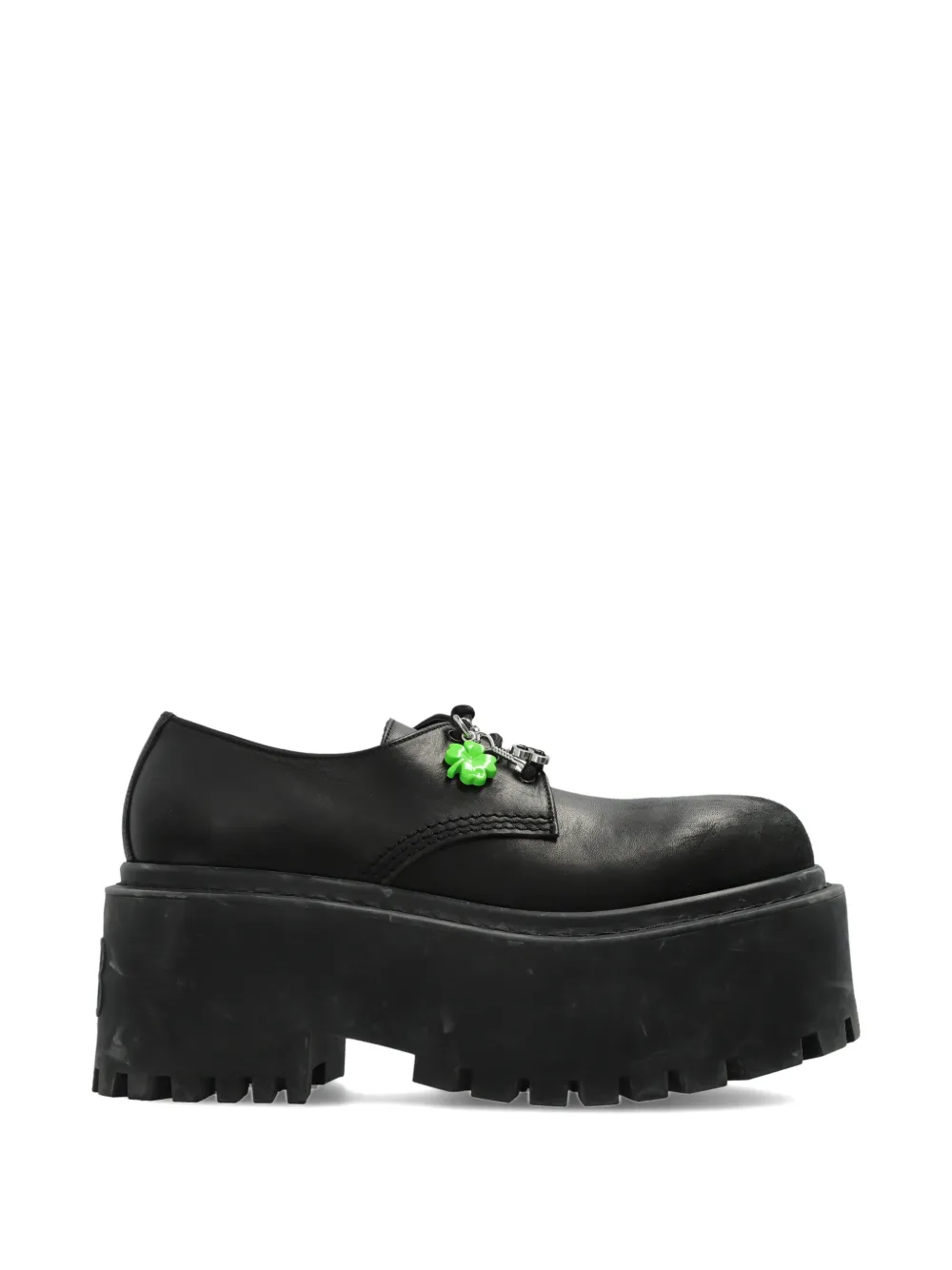 Balenciaga Strike platform derby shoes - Black