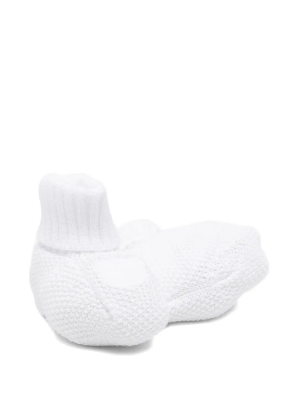 NANAN Gebreide babyschoentjes Wit