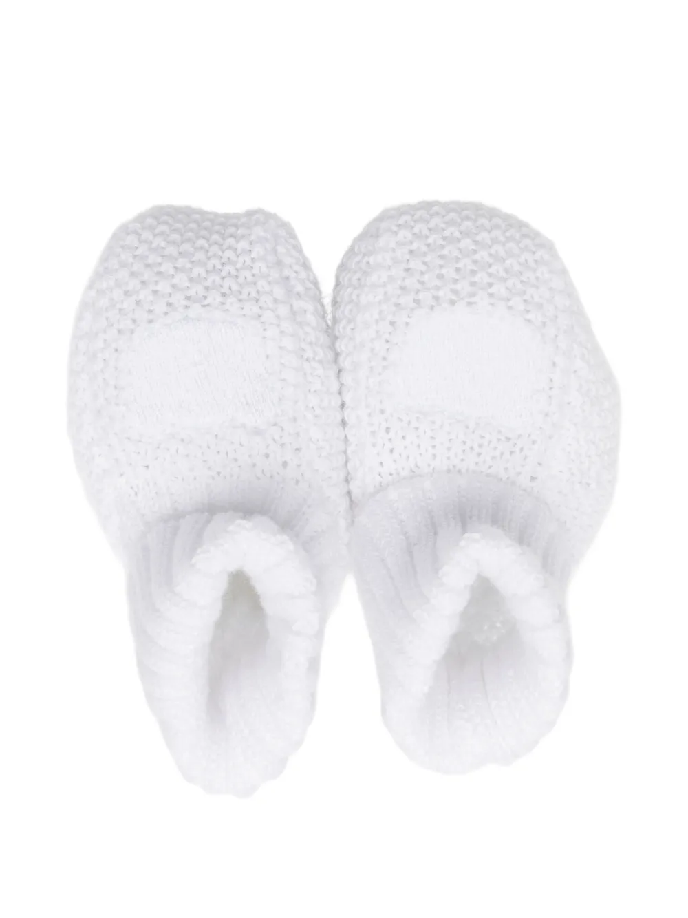 NANAN Gebreide babyschoentjes Wit