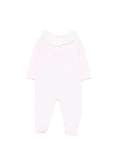 NANAN Pijama com babados na gola