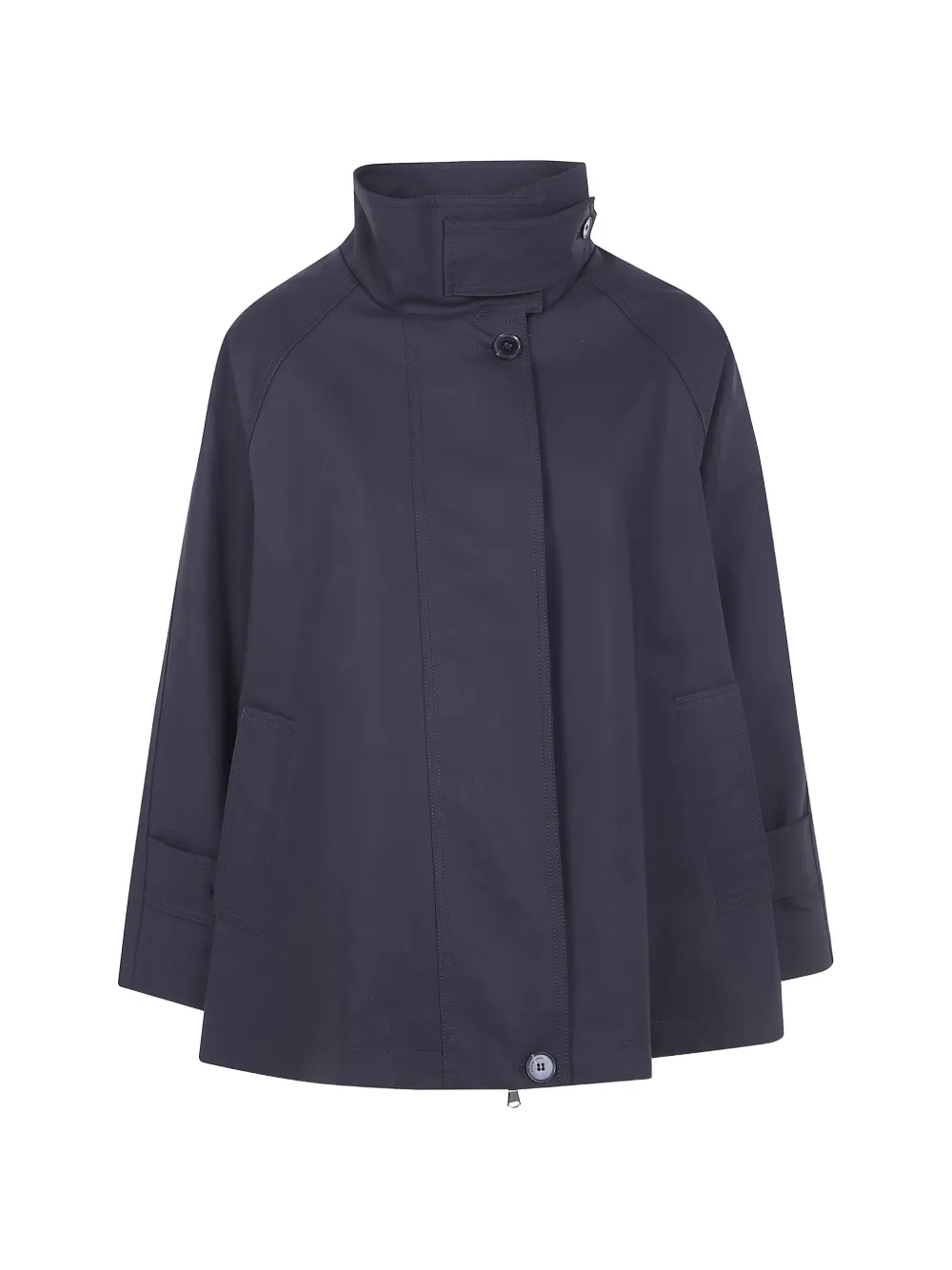 Liviana Conti notched collar jacket - Blu