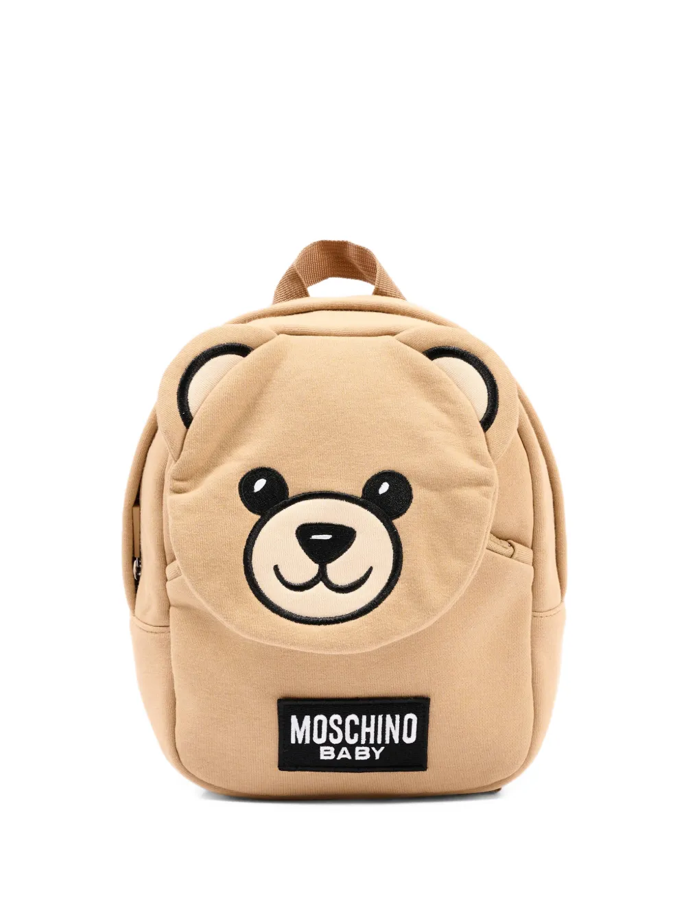 Moschino Kids bear-detail backpack - Toni neutri