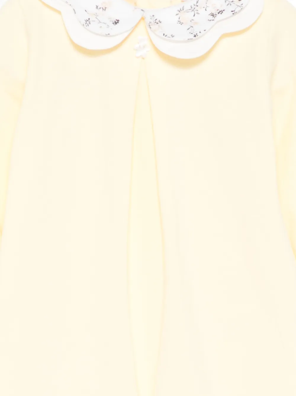 Floral-Collar Pajama
