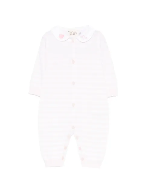 NANAN collared striped dress