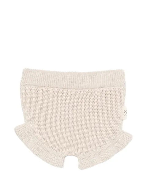 Douuod Kids ruffled knit shorts