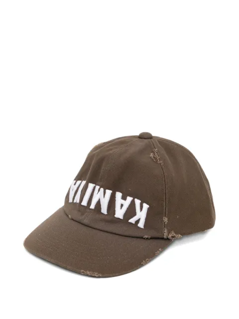 KAMIYA  upside-down distressed cap