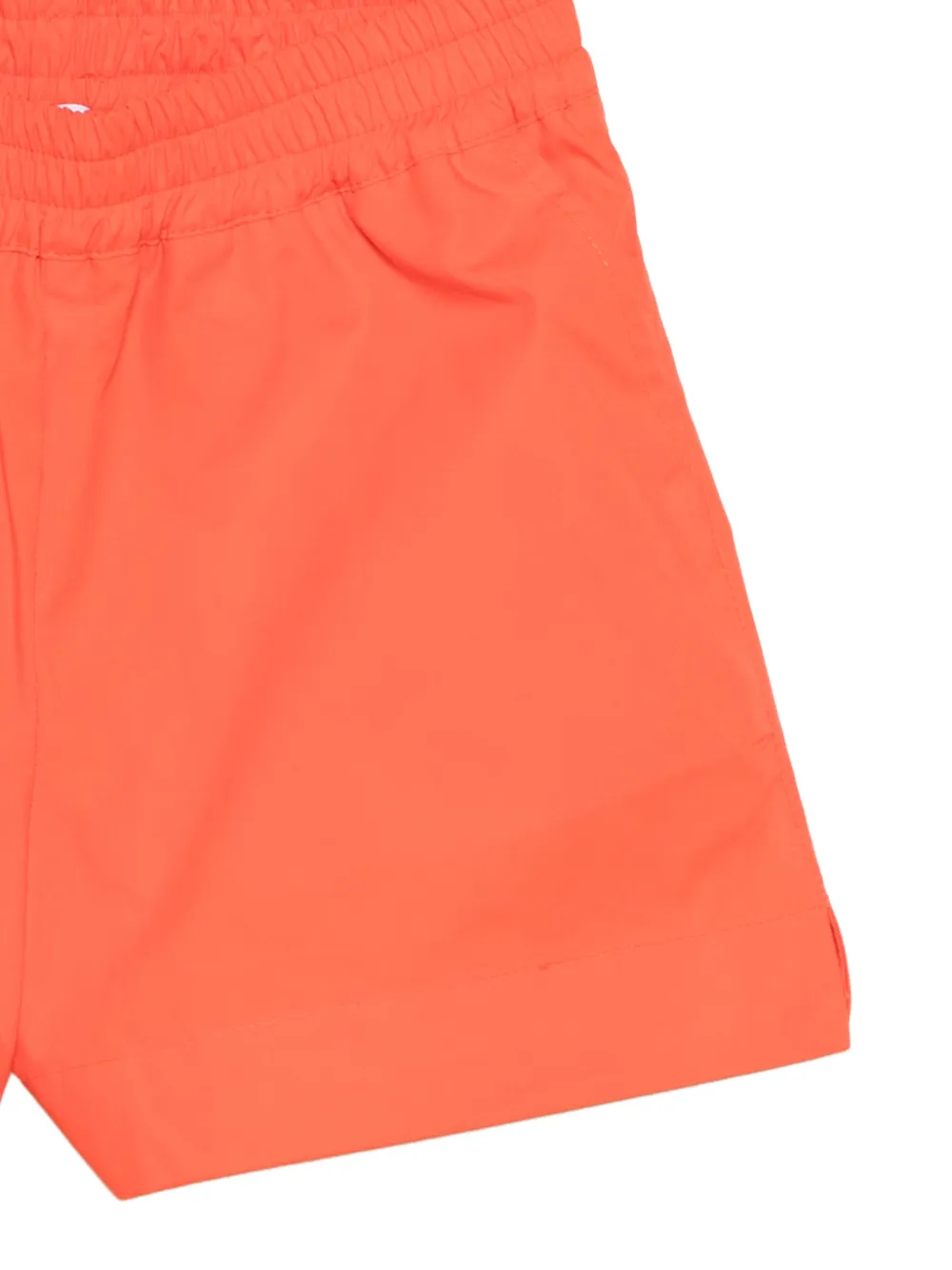  Msgm Kids Elasticated Shorts - Orange 