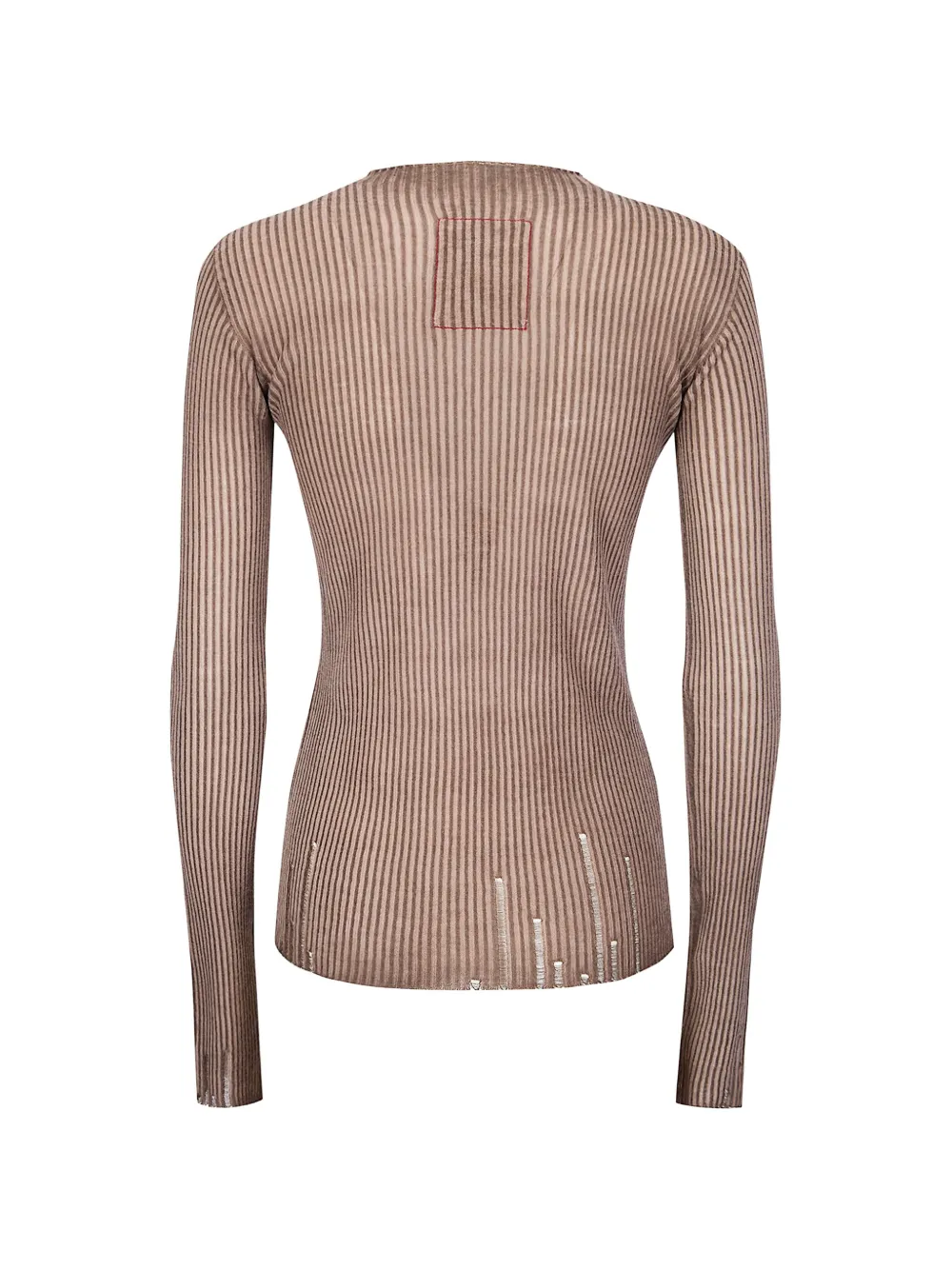 Uma Wang Ribbed Top - Brown 