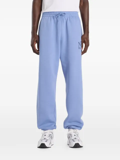 New Balance pantalones de chándal con cordones y logo