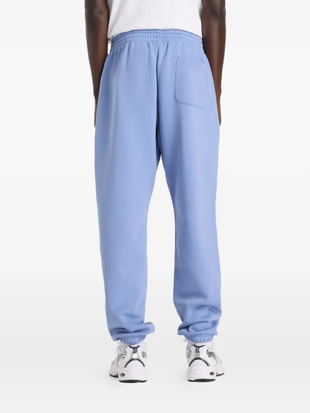 New Balance Trainingsbroek met trekkoord en logo Blauw