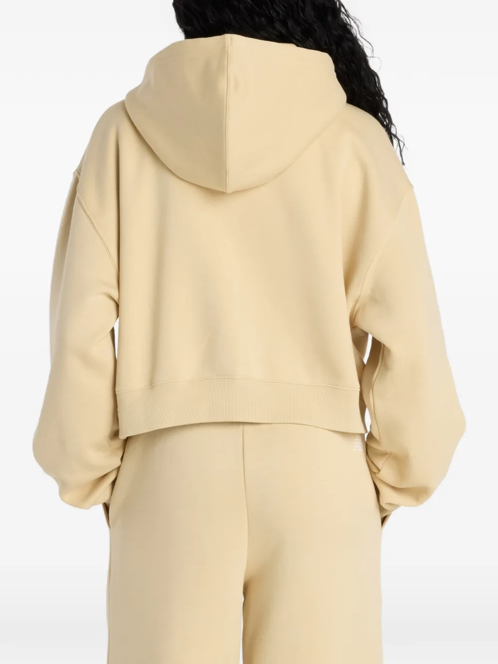 New Balance Hoodie met rits Beige