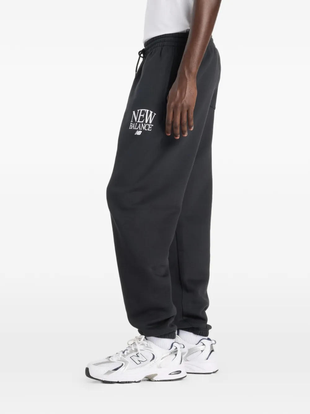 New Balance Trainingsbroek met trekkoord Zwart