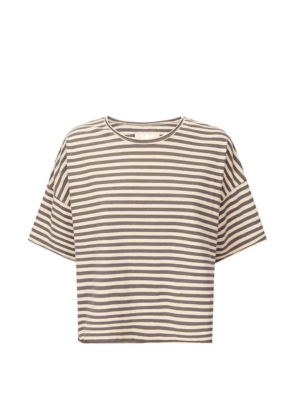 Labo Art Frida striped T-shirt - Toni neutri