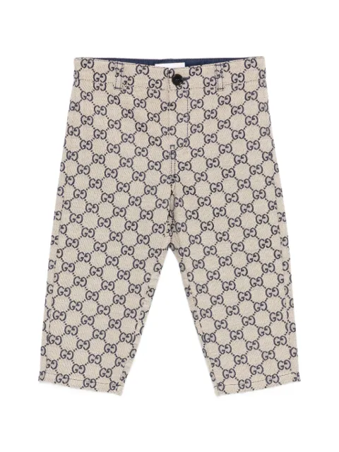 Gucci Kids GG canvas trousers