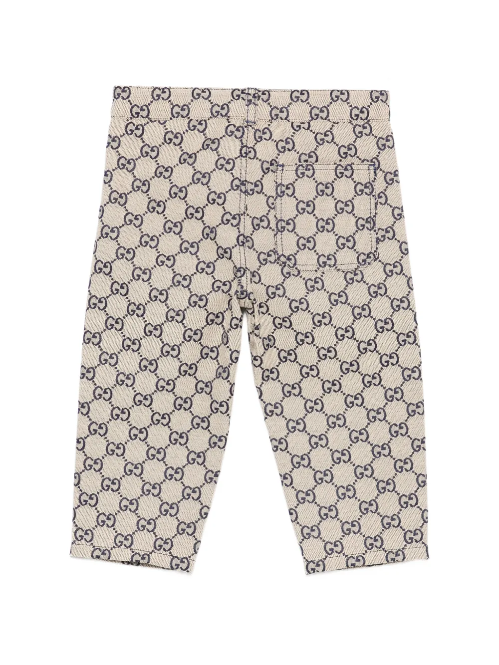  Gucci Kids Gg Canvas Trousers - Neutrals 