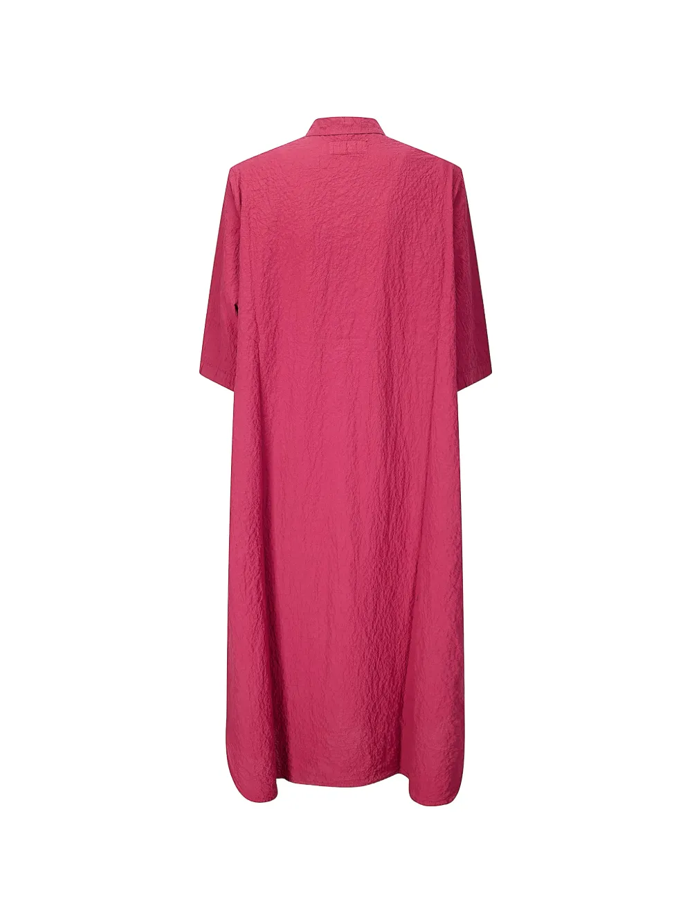  Labo Art Buttoned Midi Shirt Dress - Pink 