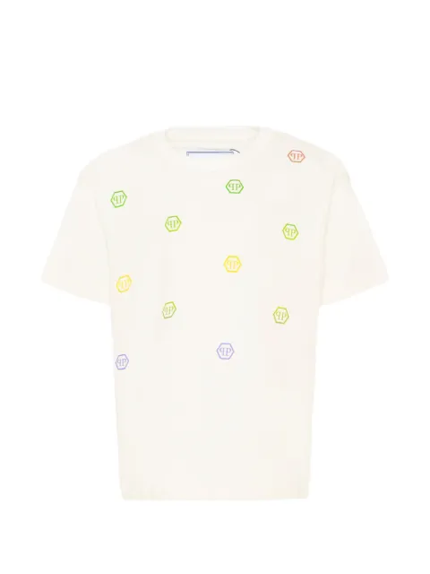 Philipp Plein Junior logo-print short-sleeve T-shirt