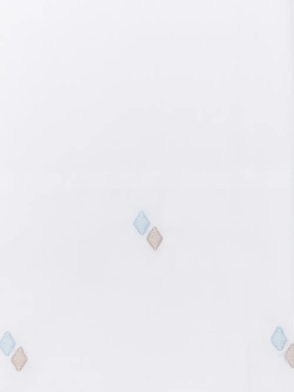  Marlu' Couture Diamond-patterned Bedding Set - White 