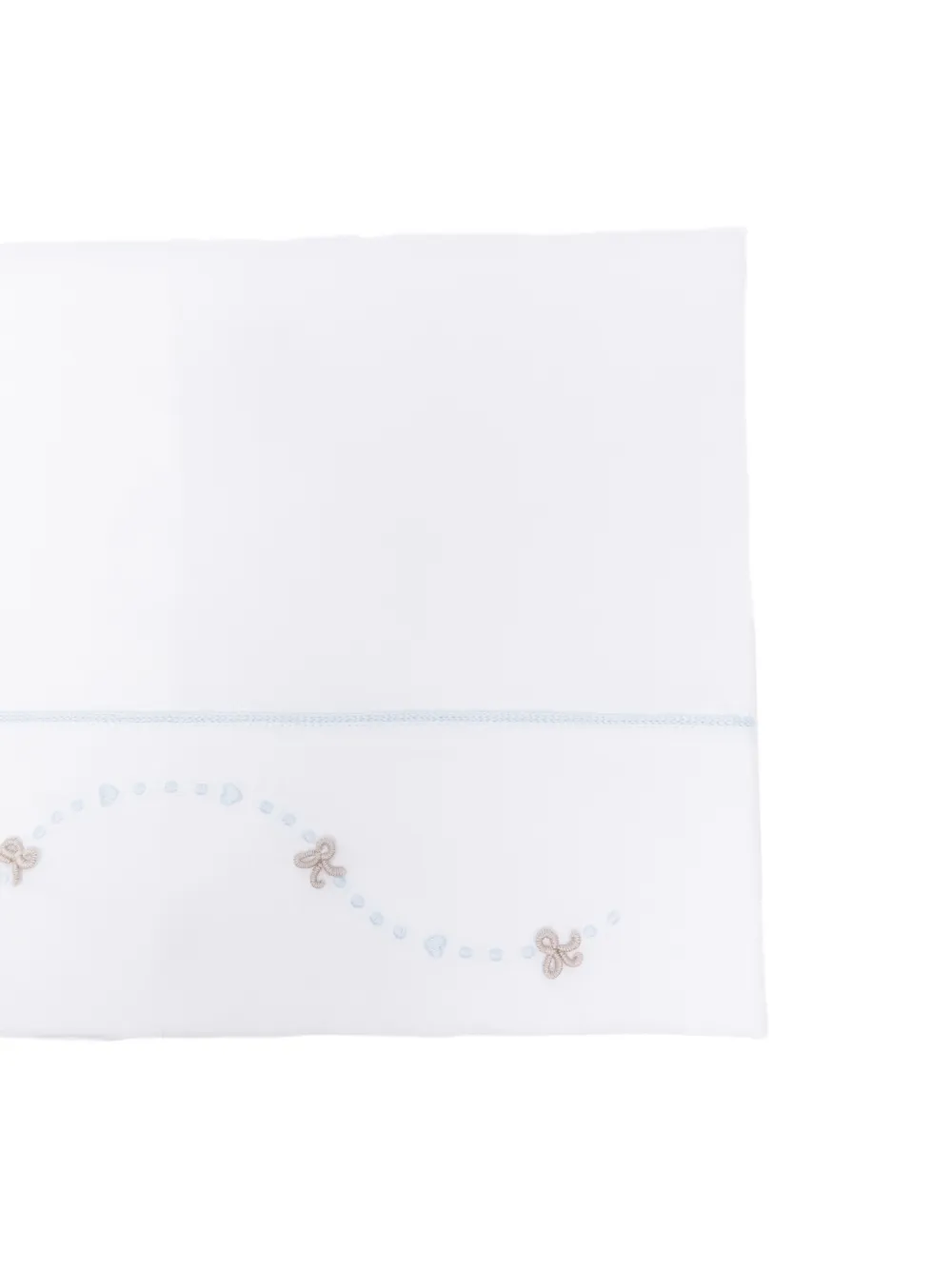  Marlu' Couture Bow Dot Bedding Set - White 
