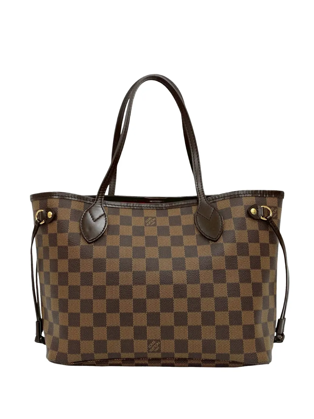 Louis Vuitton Pre-Owned 2008 Damier Ebene Neverfull PM tote bag - Marrone
