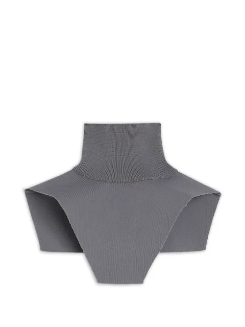 Jil Sander ribbed high-neck plastron