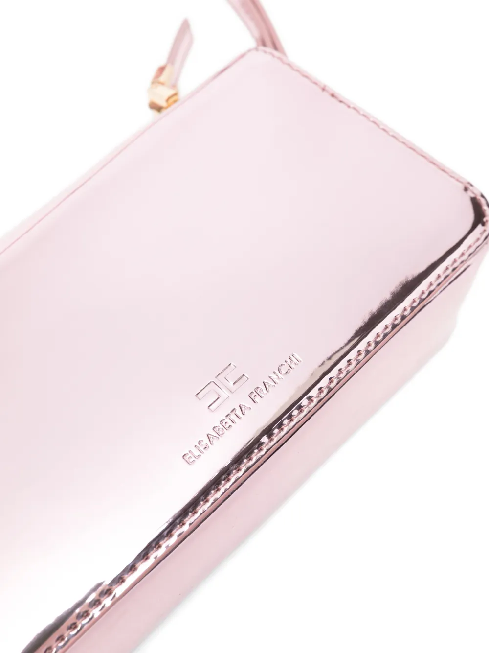  Elisabetta Franchi Kids Zip Shoulder Bag - Pink 