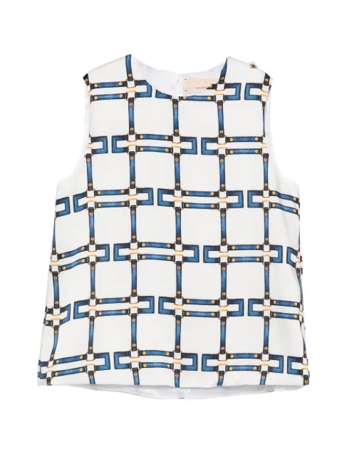 Elisabetta Franchi La Mia Bambina Blusa stampata