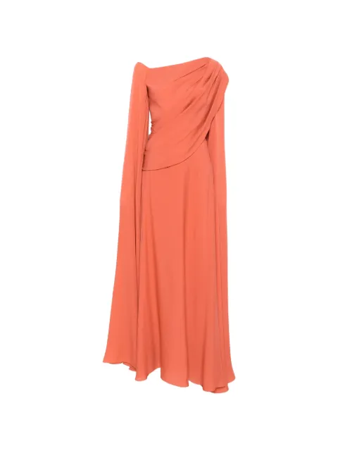 Elie Saab Abito drappeggiato a maniche lunghe