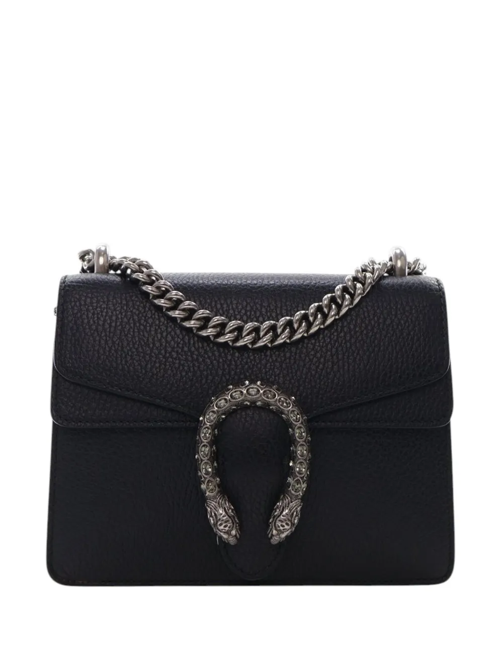 Gucci Pre-Owned 2016-2025 Small Leather Dionysus crossbody bag - Nero