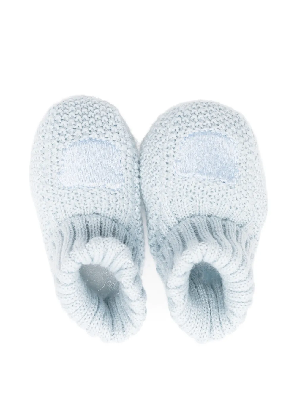 NANAN Gebreide babyschoentjes Blauw