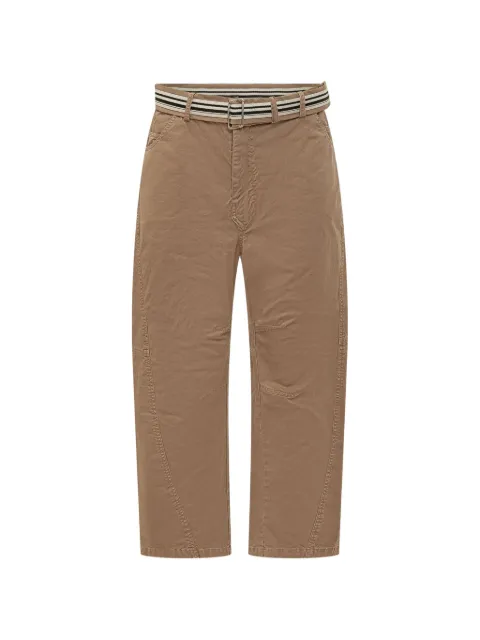 MORDECAI pockets belted trousers