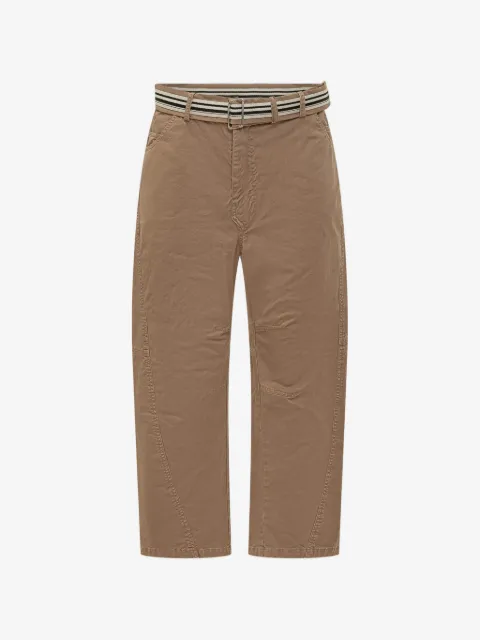 MORDECAI pockets belted trousers